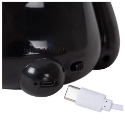 Lampe de table DODO PANDA en abs avec LED intégré - Noir - Lucide