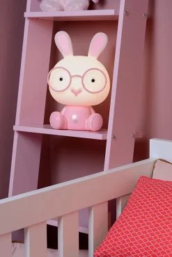Lampe de table DODO RABBIT en abs avec LED intégré - Rose - Lucide