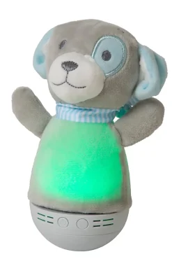 Lampe de table DOLLY en abs avec LED intégré - Gris - Lucide