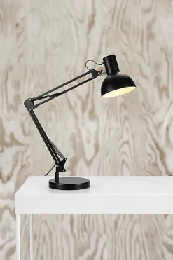 Lampe de table E27 métal noire orientable 80 cm - Markslöjd - Architect