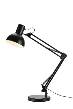 Lampe de table E27 métal noire orientable 80 cm - Markslöjd - Architect