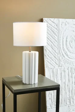 Lampe de table E14 18W blanche - Markslöjd - Column