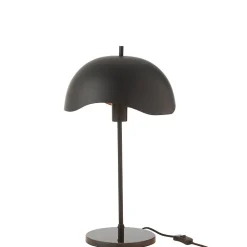 Lampe de table en métal noir 30x30x56 cm