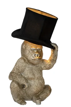 Lampe de table EXTRAVAGANZA GUST en synthétique avec 1xE14 - Noir - Lucide