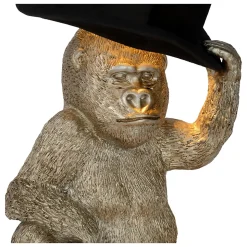 Lampe de table EXTRAVAGANZA GUST en synthétique avec 1xE14 - Noir - Lucide