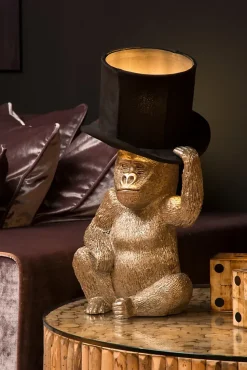 Lampe de table EXTRAVAGANZA GUST en synthétique avec 1xE14 - Noir - Lucide