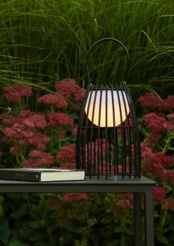 Lampe de table FJARA en métal avec LED intégré - Noir - Lucide