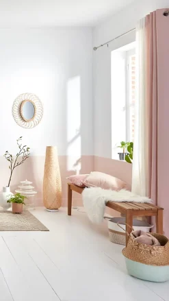 Lampe de table incandescent Peroten GoodHome E27 coloris naturel