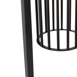 Lampe de table intelligente moderne noire avec Wifi ST64 - Balenco Wazo