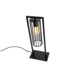 Lampe de table intelligente moderne noire avec Wifi ST64 - Balenco Wazo