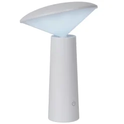 Lampe de table JIVE en abs avec LED intégré - Blanc - Lucide