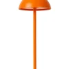 Lampe de table JOY en aluminium avec LED intégré - Orange - Lucide