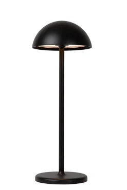 Lampe de table JOY en aluminium avec LED intégré - Noir - Lucide
