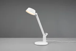 Lampe de table Led blanche variateur tactile et port USB - Trio - Ava