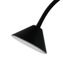 Lampe de table LED intégrée 500lm 5.8W IP20 noir