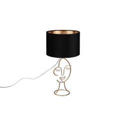 Lampe de table Led noire - Trio - Mary