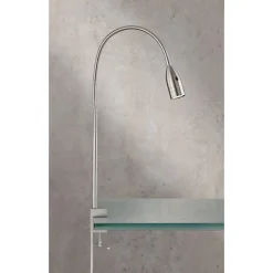 Lampe de table Led orientable fixation étau - Fischer&Honsel- Sten