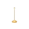 Lampe de table LED rechargeable et réglable Pina Pro Gold - 2,2 W, 2 200-2 700-3000K, IP54