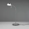 Lampe de table Led tactile dimmable 12W nickel mat avec variateur et température réglable - Trio - Monza