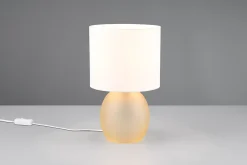 Lampe de table Led 1xE14, max. 10W, Blanc, Ambre - Trio - Vela