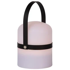 Lampe de table LITTLE JOE en synthétique avec LED intégré - Noir - Lucide