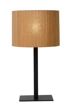 Lampe de table MAGIUS en bambou avec 1xE27 - Naturel - Lucide