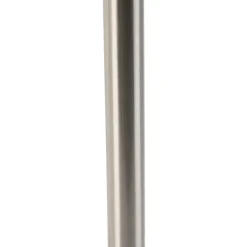 Lampe de table moderne en acier sans abat-jour - Simplo