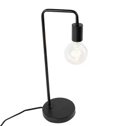 Lampe de table moderne noire - Facil