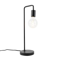 Lampe de table moderne noire - Facil