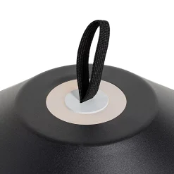 Lampe de table noire avec LED intégrée à 3 niveaux de luminosité, rechargeable - Ivan
