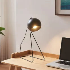 Lampe de table Oldibro E14 45 x 28 x 15 cm noir lux.pro