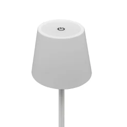 Lampe de Table Rechargeable Tactile Blanche 3W CCT - 3000K/4000K/6500K - SILAMP