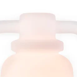 Lampe de table rechargeable 30 cm IP44 blanche - STORM SMALL