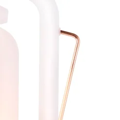 Lampe de table rechargeable 30 cm IP44 blanche - STORM SMALL