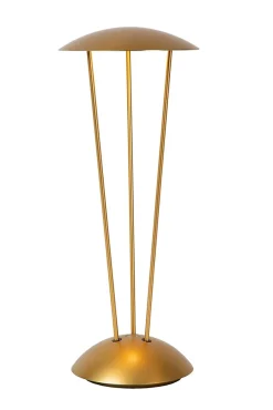 Lampe de table RENEE en aluminium avec LED intégré - Or Mat / Laiton - Lucide