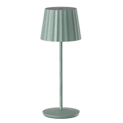 Lampe de table sans fil ABBY Vert H30cm
