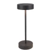 Lampe de table sans fil aluminium SANDY Noir H33 cm