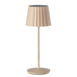 Lampe de table sans fil ABBY Sable H30cm