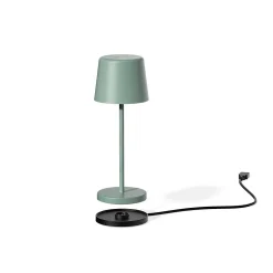 Lampe de table sans fil MINI KELLY Vert H22cm