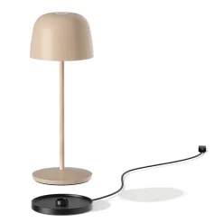 Lampe de table sans fil SOPHIA Sable H28cm