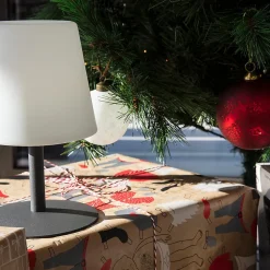 Lampe de table sans fil STANDY MINI Gris H25cm