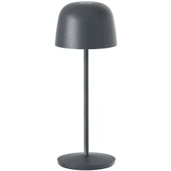 Lampe de table sans fil SOPHIA Gris H28cm