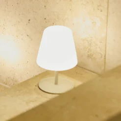 Lampe de table sans fil TWINS Sable H16cm