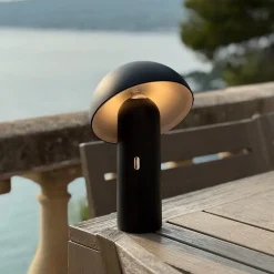 Lampe de table sans fil TOD Noir H28cm