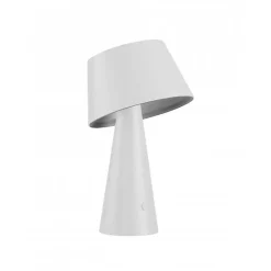 Lampe de table sans Fil Tizia Rechargeable USB-C ou Solaire Autonomie 8h Intensité Variable