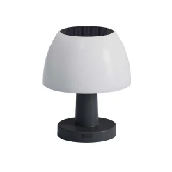 Lampe de table solaire Lumina blanc IP44 200lm 0,4W H.13,5cm Lumisky