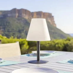 Lampe de table solaire multicolore STANDY MINI SOLAR RGB H36cm