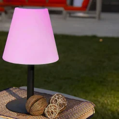 Lampe de table solaire multicolore STANDY MINI SOLAR RGB H36cm