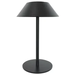 Lampe de table solaire NERIO SMALL en acier noir H31cm