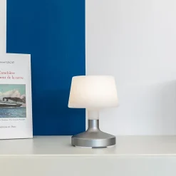 Lampe de table touch HELEN Argent H21cm